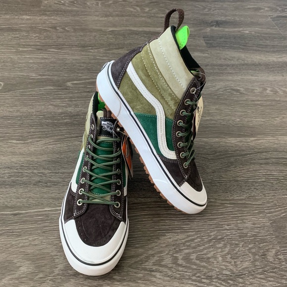 vans ward hi mte men's water resistant skate shoes